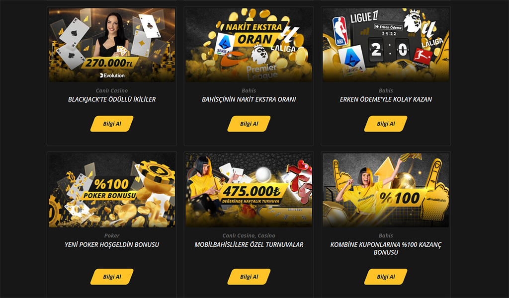 mobilbahis casino bonusları