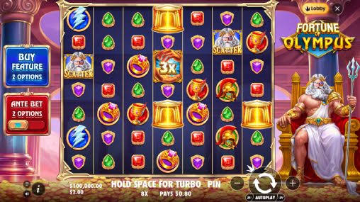 pragmatic play zeus slotu algoritması
